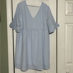 Andree Seersucker Dress- size XL. Great Condition.